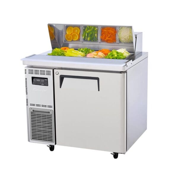 TurboAir Single Door Salad Prep Hood Table KHR9-1