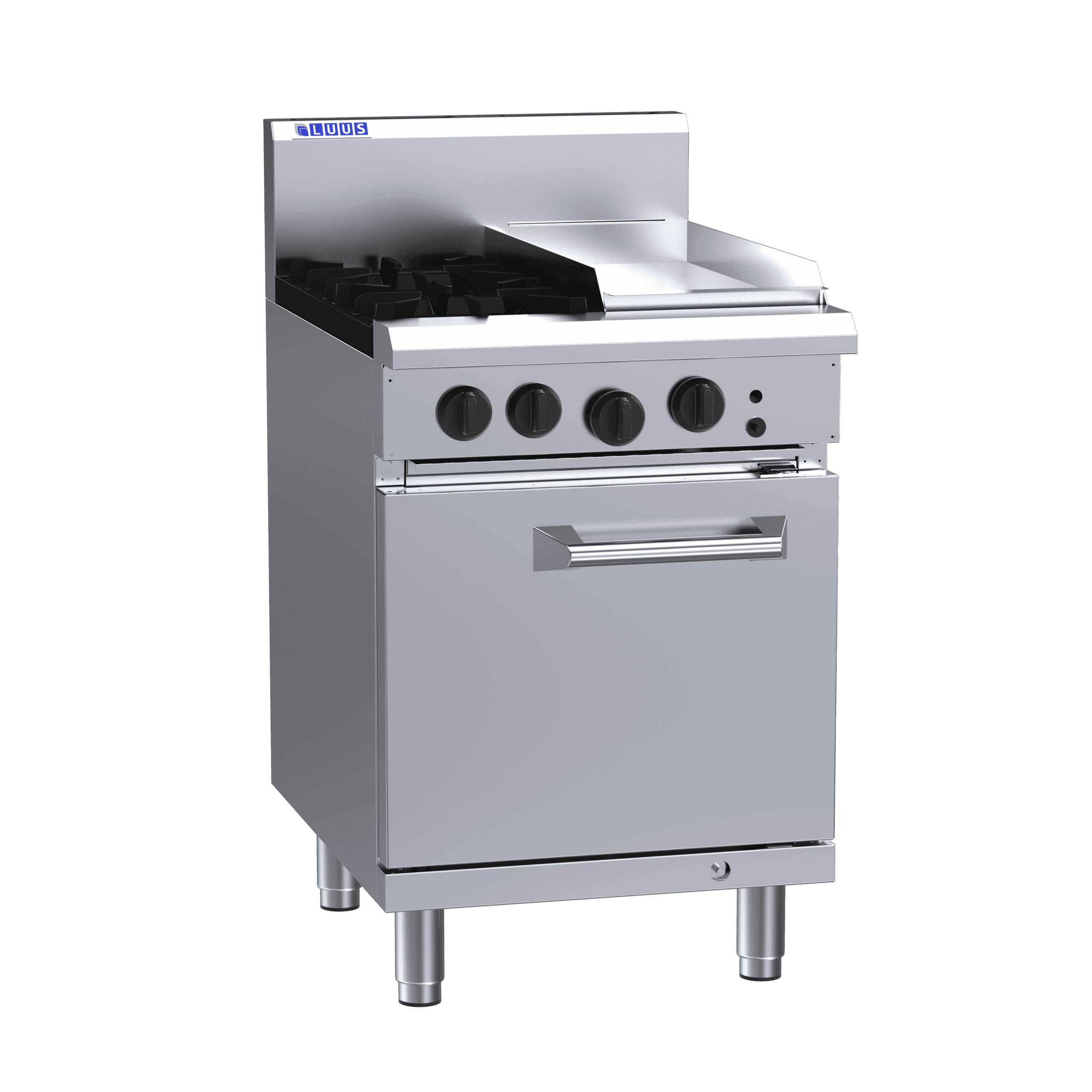Luus 600mm 2 Burners & 300mm Plate & Oven