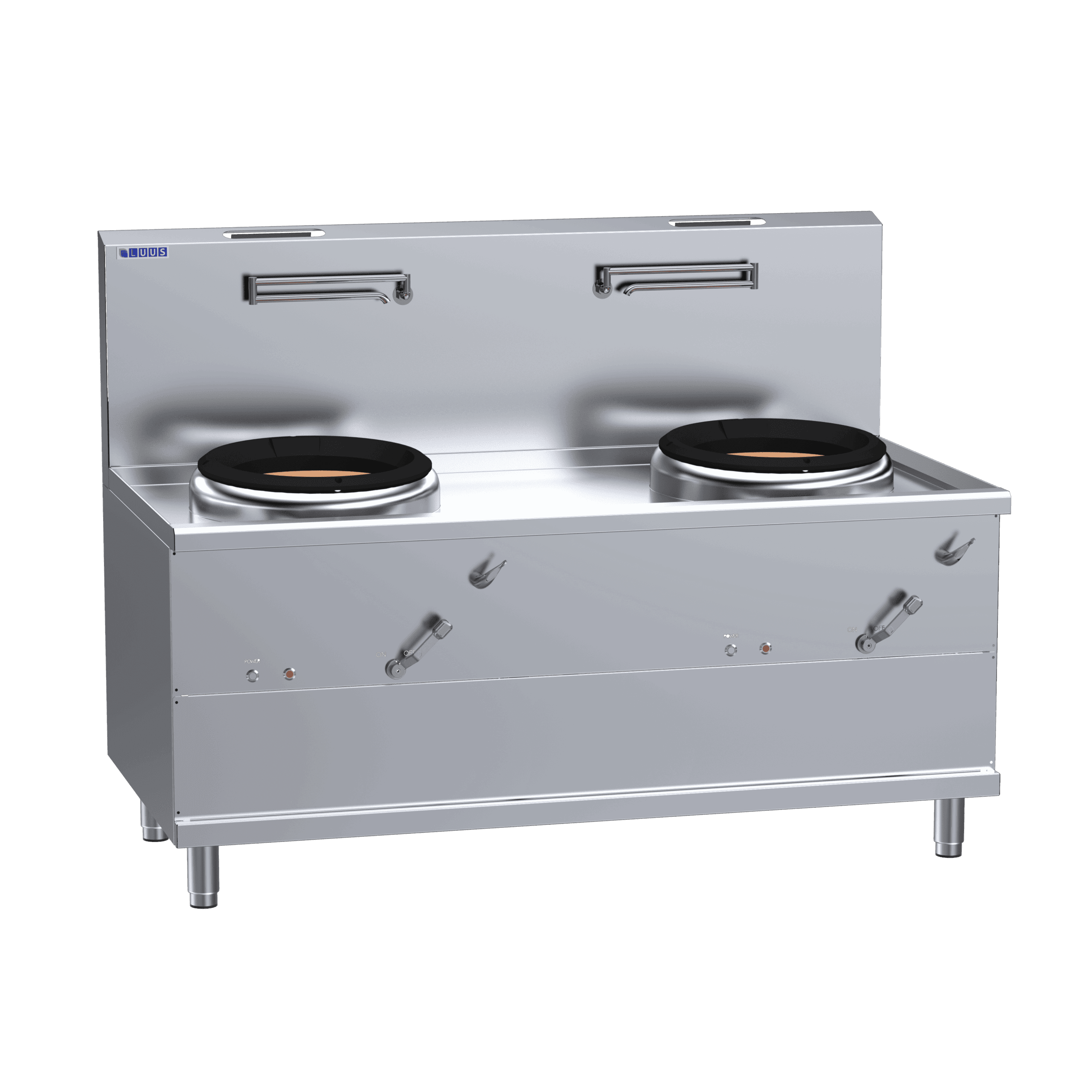 Luus Fo San Woks 2 Air-Blast Burners