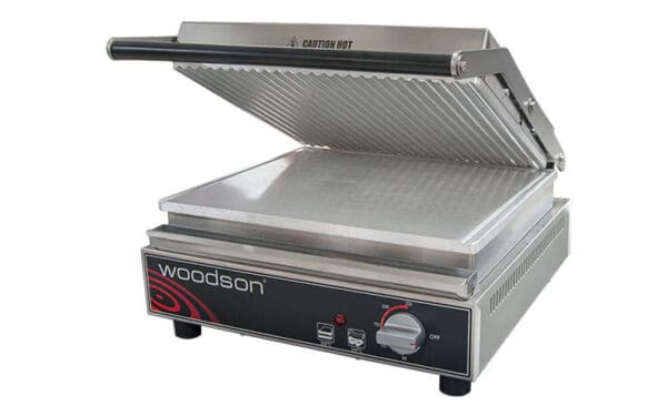 Woodson 6 Slice Ribbed Contact Grill