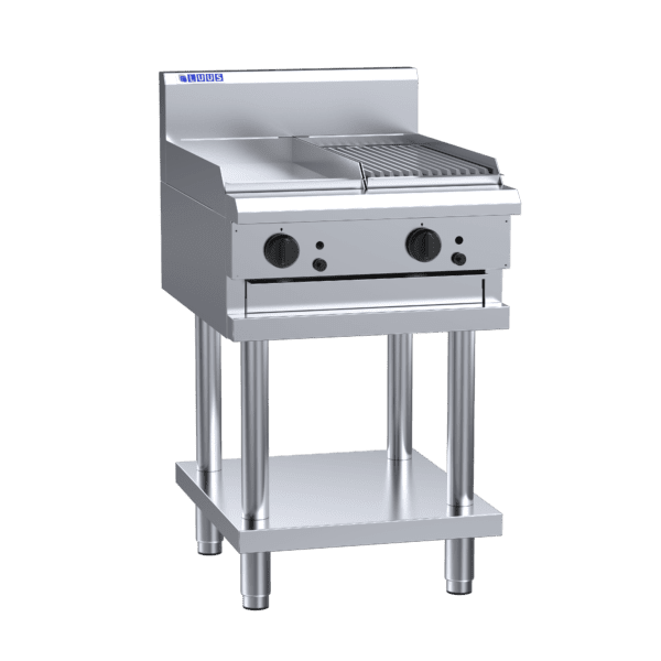 Luus 600mm Griddles & 300mm Chargrill & Shelf