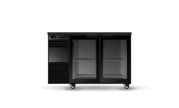 Skope BackBar 2 Glass Swing Door Fridge