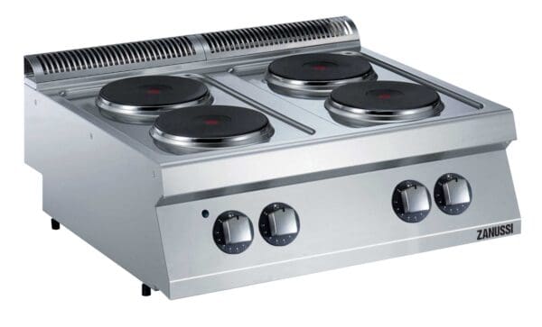 Zanussi Electric 800mm 4 Hot Plate Boiling Top