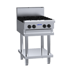 Luus 600mm Cooktops 4 Burners & Shelf