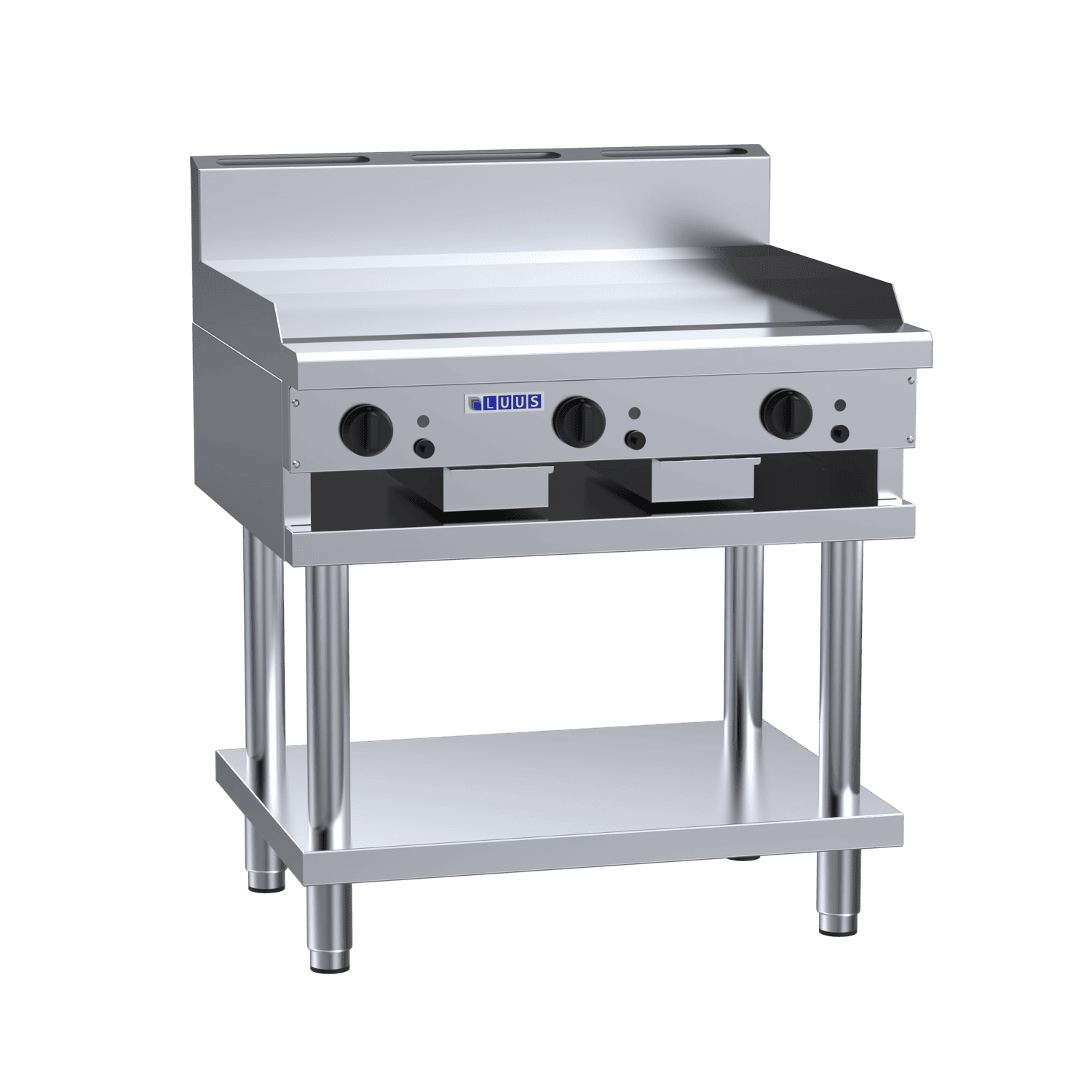 Luus 900mm Griddles Plate & Shelf