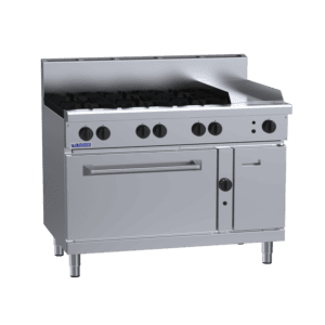 Luus 1200mm 6 Burners & 300mm Plate & Oven