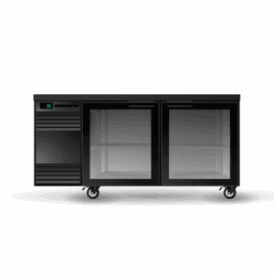 Skope BackBar 2 Glass Swing Door CounterLine Fridge