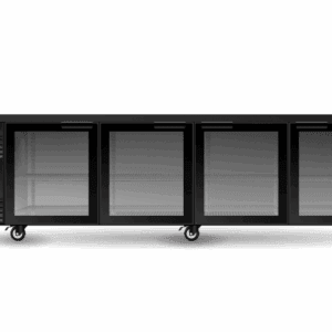 Skope BackBar 4 Glass Swing Door CounterLine Fridge