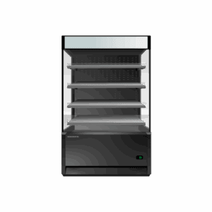 Skope Open Deck Fridge with Low Sign