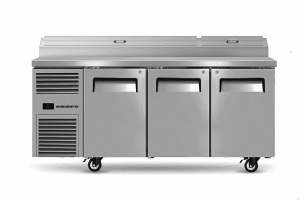 Skope ReFlex 3 Solid Door GN Compatible Pizza Preparation Fridge