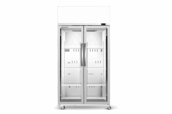 Skope Serene & EziCore Double Glass Door Display Fridge
