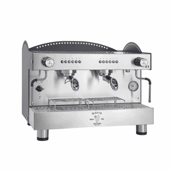 Bezzera 3l Black 2-group Professional Espresso Machine
