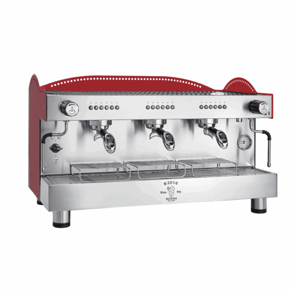 Bezzera 3l Red 3-group Professional Espresso Machine
