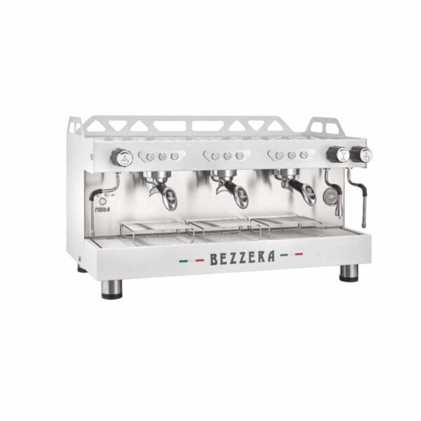 Bezzera Moda De 3 Group Espresso Machine White