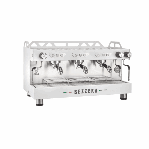 Bezzera Moda De 3 Group Espresso Machine White