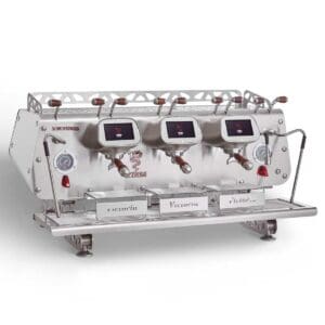 Bezzera Victoria White 3-group Professional Espresso Machine