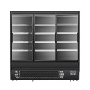 Bonvue 4 Shelves Open Chiller With Tempered Glass Doors