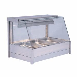 Bonvue Angled Countertop Wet And Dry Bain Marie BM11TC