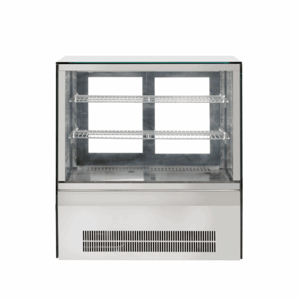 Bonvue Counter Top Square Glass Cold Food Display