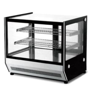 Bonvue Counter Top Square Glass Hot Food Display