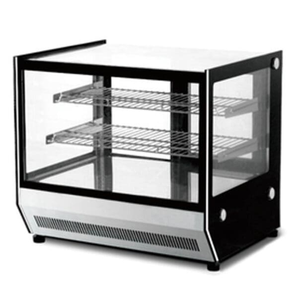 Bonvue Counter Top Square Glass Hot Food Display