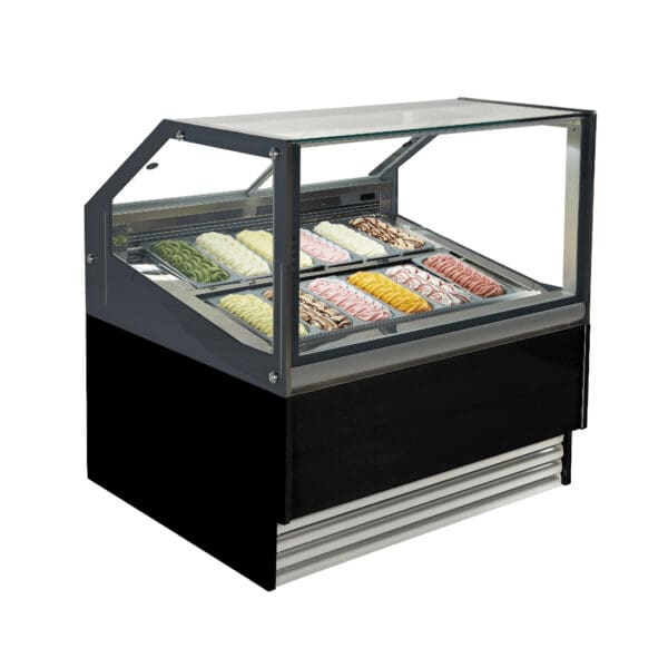 Bonvue Gelato / Ice Cream Display Showcase 12 Pan