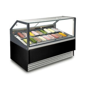 Bonvue Gelato / Ice Cream Display Showcase 18 Pan