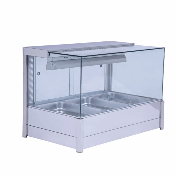Bonvue Square Countertop Wet And Dry Bain Marie - BM11SC