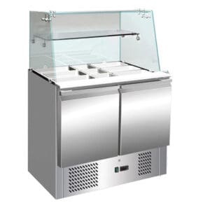 Compact Food Service Bar Two Door