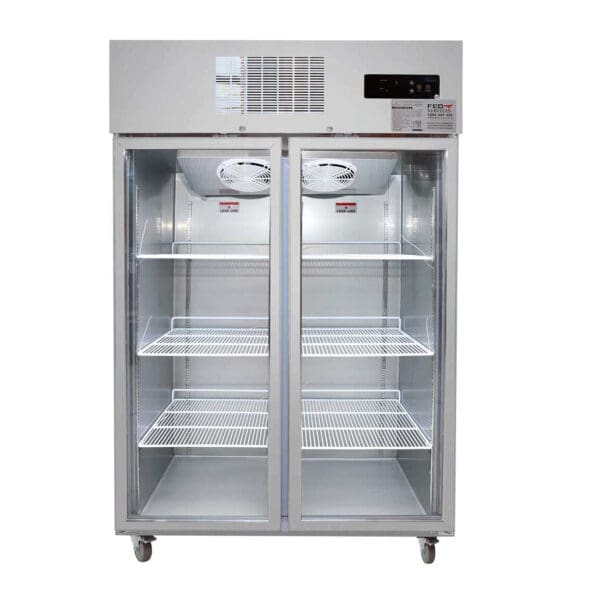 Double Door Display Freezer