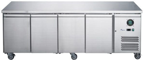 FED-X S/s Four Door Bench Fridge - XUB7C22S4V