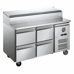 FED-X S/s Four Drawer Sandwich Counter