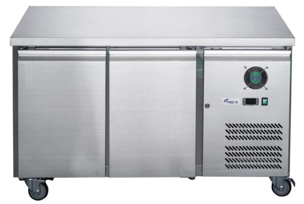 FED-X S/s Two Door Bench Fridge - XUB7C13S2V