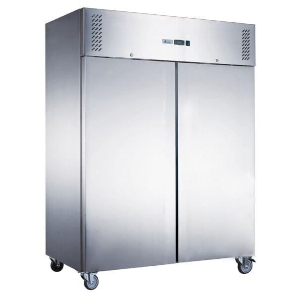 FED-X S/s Two Full Door Upright Freezer