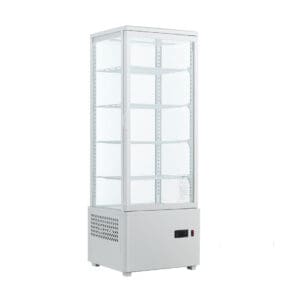 Four Sided Countertop Display Fridge 447x400x1194mm