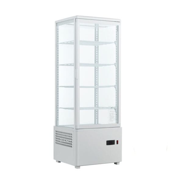 Four Sided Countertop Display Fridge 447x400x1194mm