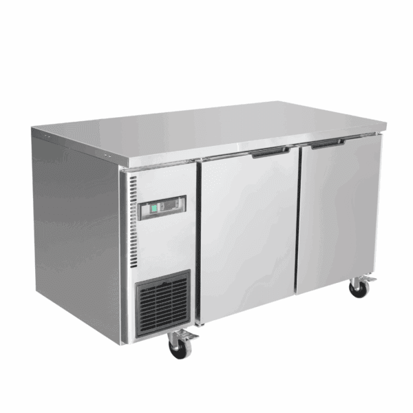 Stainless Steel Double Door Workbench Fridge - TS1200TN