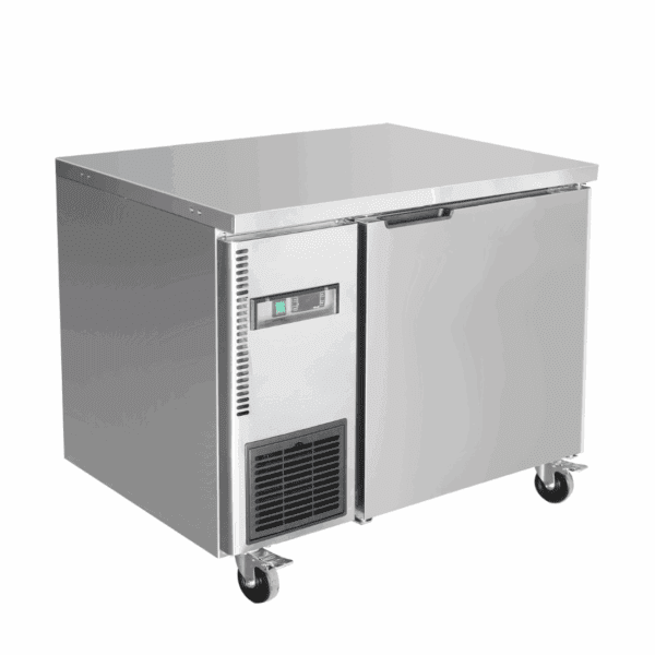 Stainless Steel Single Door Workbench Freezer