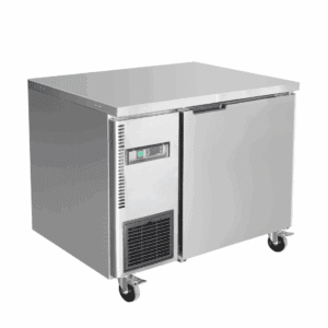 Stainless Steel Single Door Workbench Fridge