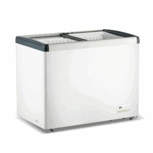 Thermaster 336l Chest Freezer With Flat Glass Sliding Lids