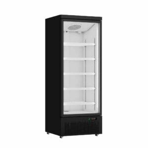 Thermaster Door Supermarket Fridge Black