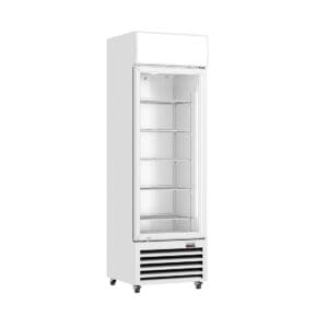 Thermaster Single Glass Door Colourbond Upright Drink Fridge - LG-370P