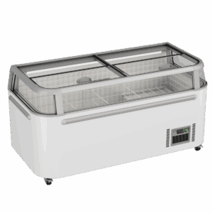 Thermaster Supermarket Island Freezer With Glass Sliding Lids ZCD-E185G
