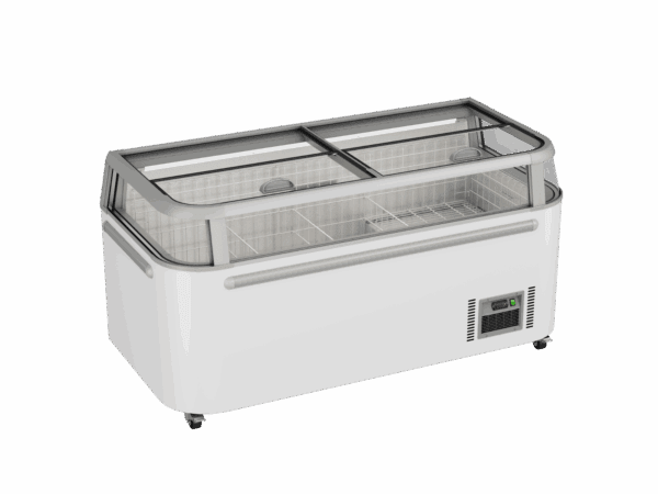 Thermaster Supermarket Island Freezer With Glass Sliding Lids ZCD-E185G