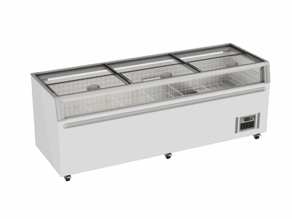 Thermaster Supermarket Island Freezer With Glass Sliding Lids ZCD-L250G