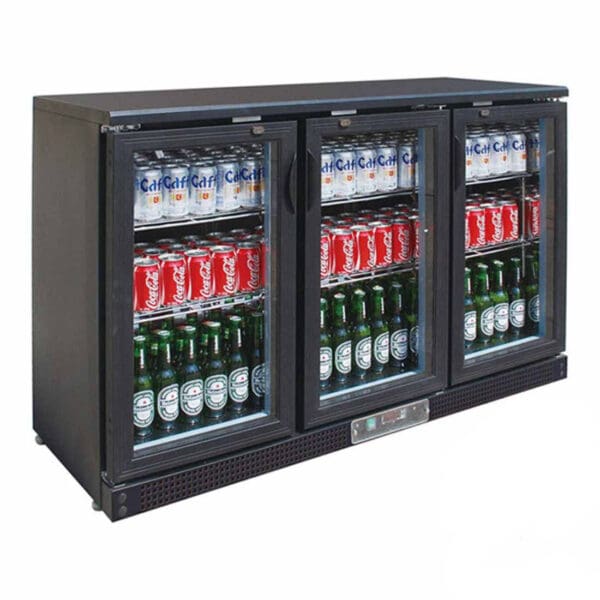 Thermaster Three Door Drink Cooler
