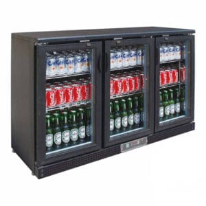 Thermaster Three Door Drink Cooler