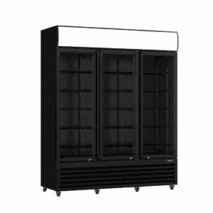 Thermaster Three Glass Door Colourbond Upright Drink Fridge