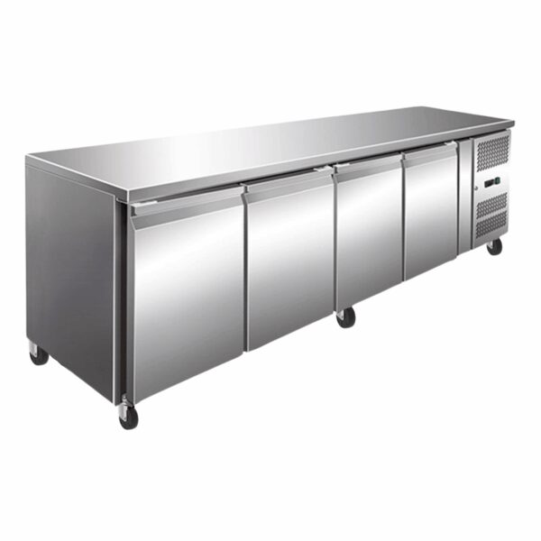 Thermaster Tropicalised 4 Door Gastronorm Bench Fridge