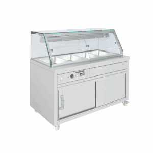 Thermaster Wet And Dry Bain Marie Display 4x1/1 Gn Pans